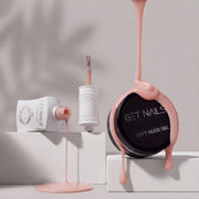 Power Couple Soft Nude | Gel de construction + Base Rubber