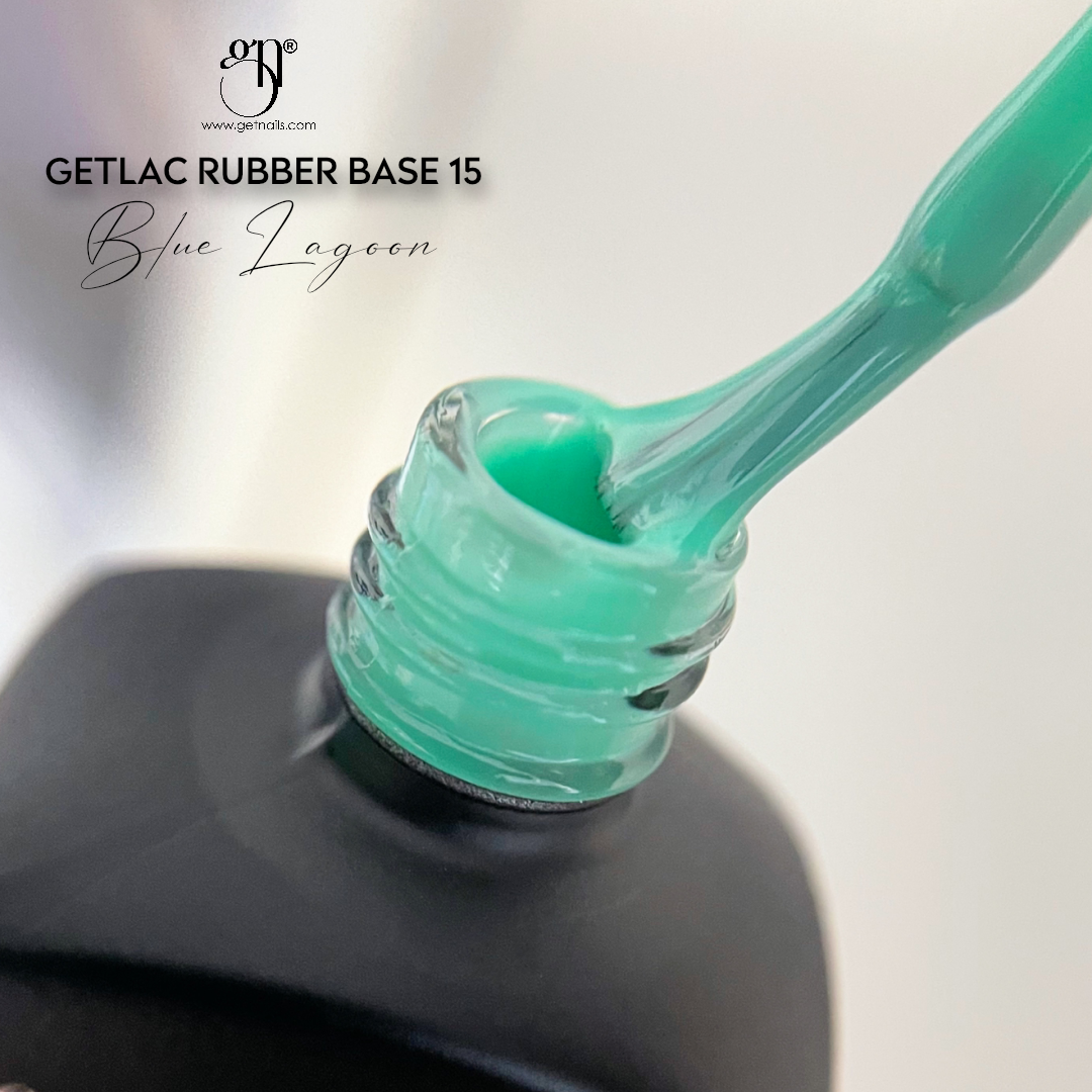 Summer Rubber Base 15 Blue Lagoon | Base Rubber Néon