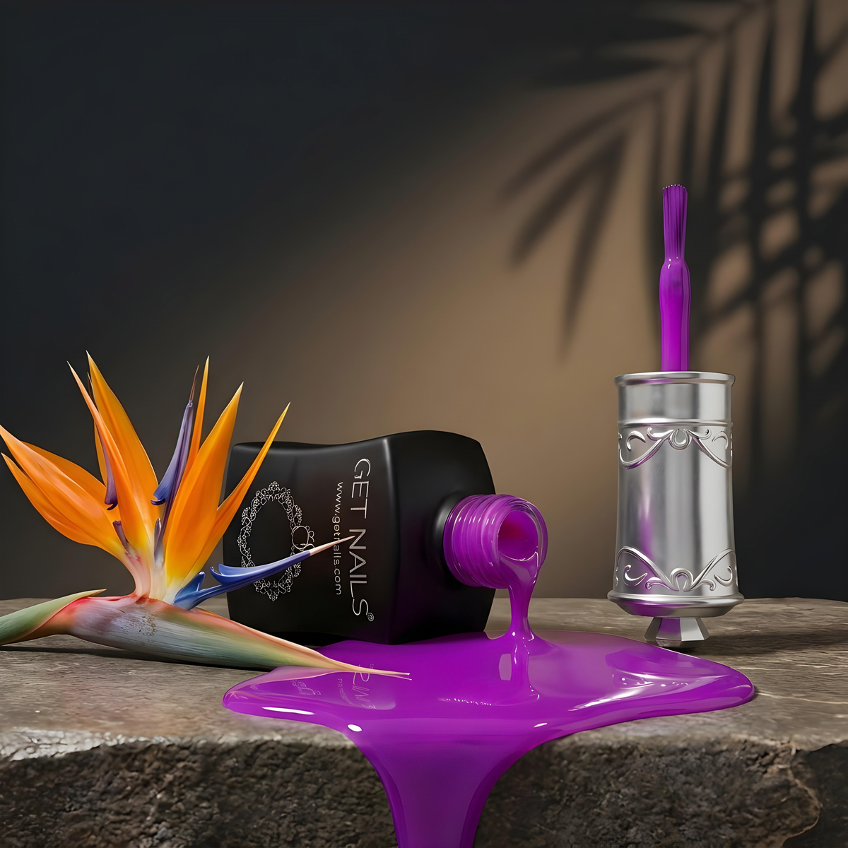 Summer Rubber Base 22 Purple Rain | Baza Rubber Neon
