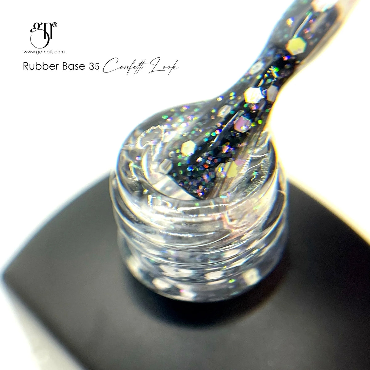 Base Rubber 35 Confetti Look