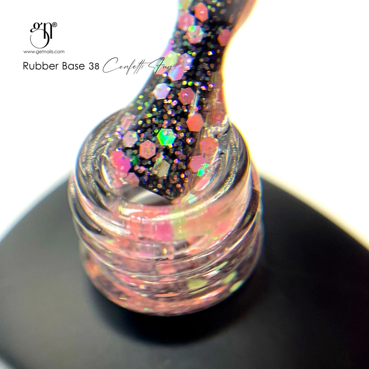 Base Rubber 38 Confetti Fun