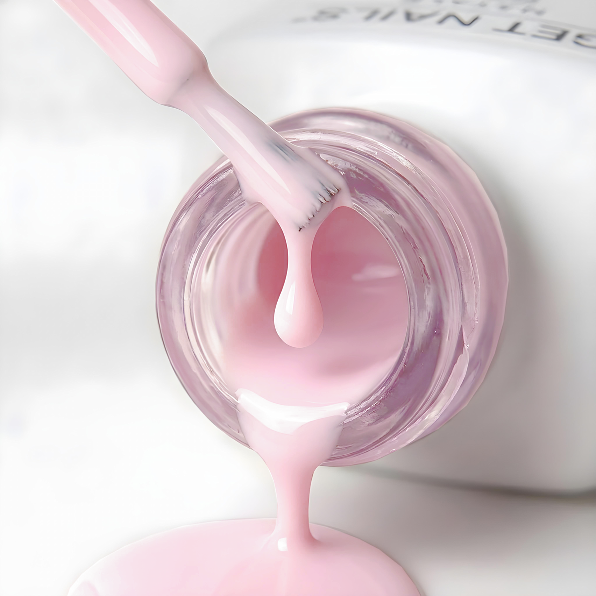 Rubber Base 53 Pink Dolphin | Nail Base