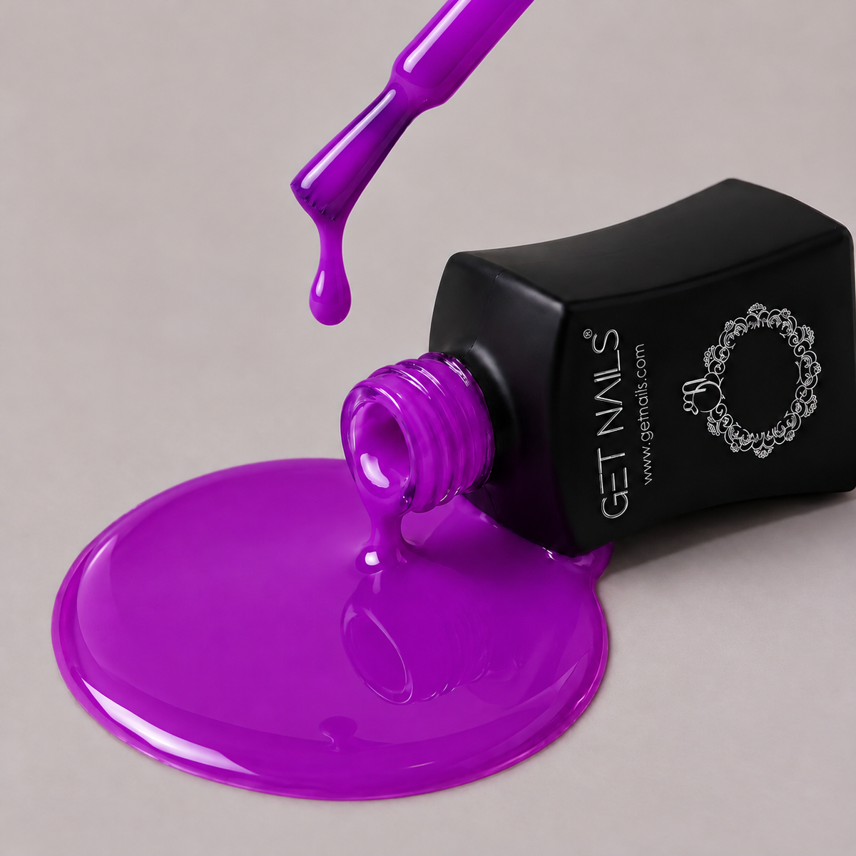 Summer Rubber Base 22 Purple Rain | Baza Rubber Neon