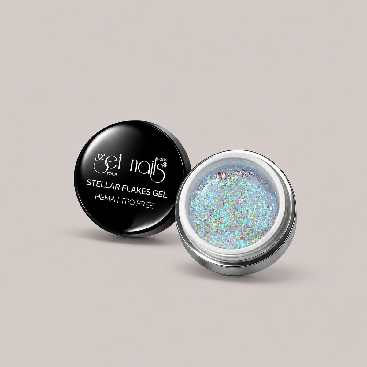 Stellar Flakes Gel Sample