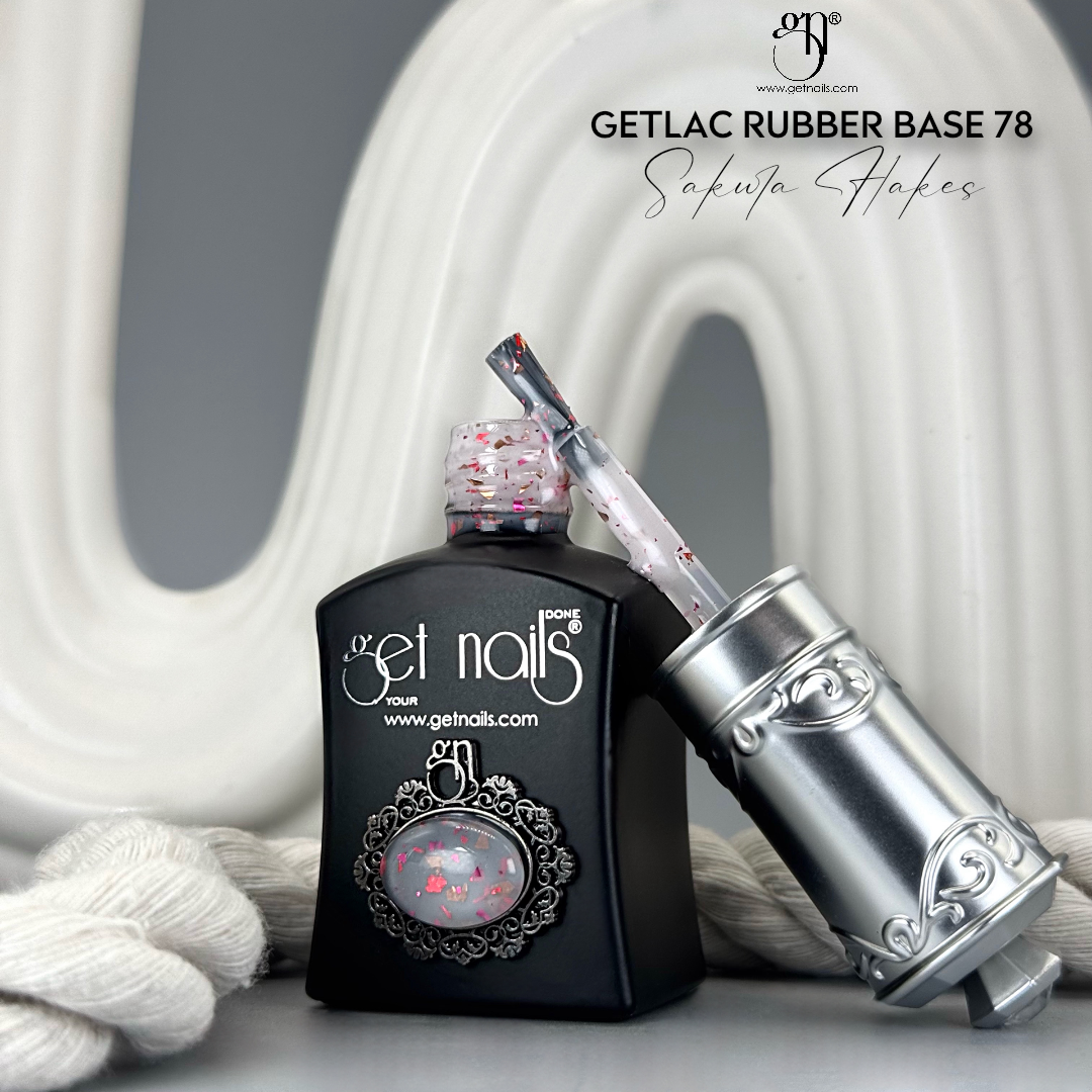 Power Couple Sakura Flakes | Gel Constructie + Baza Rubber