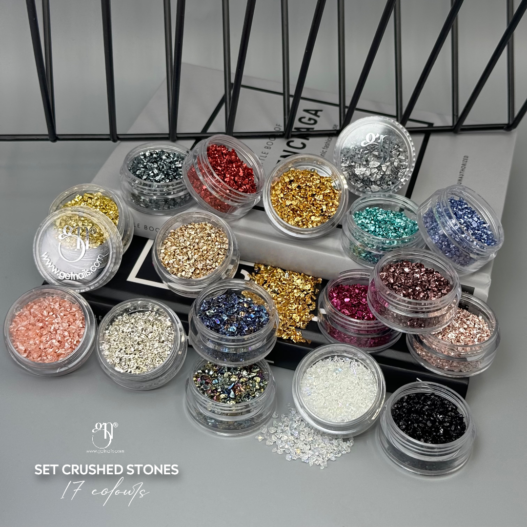Set Crushed Stones, 17 culori GN