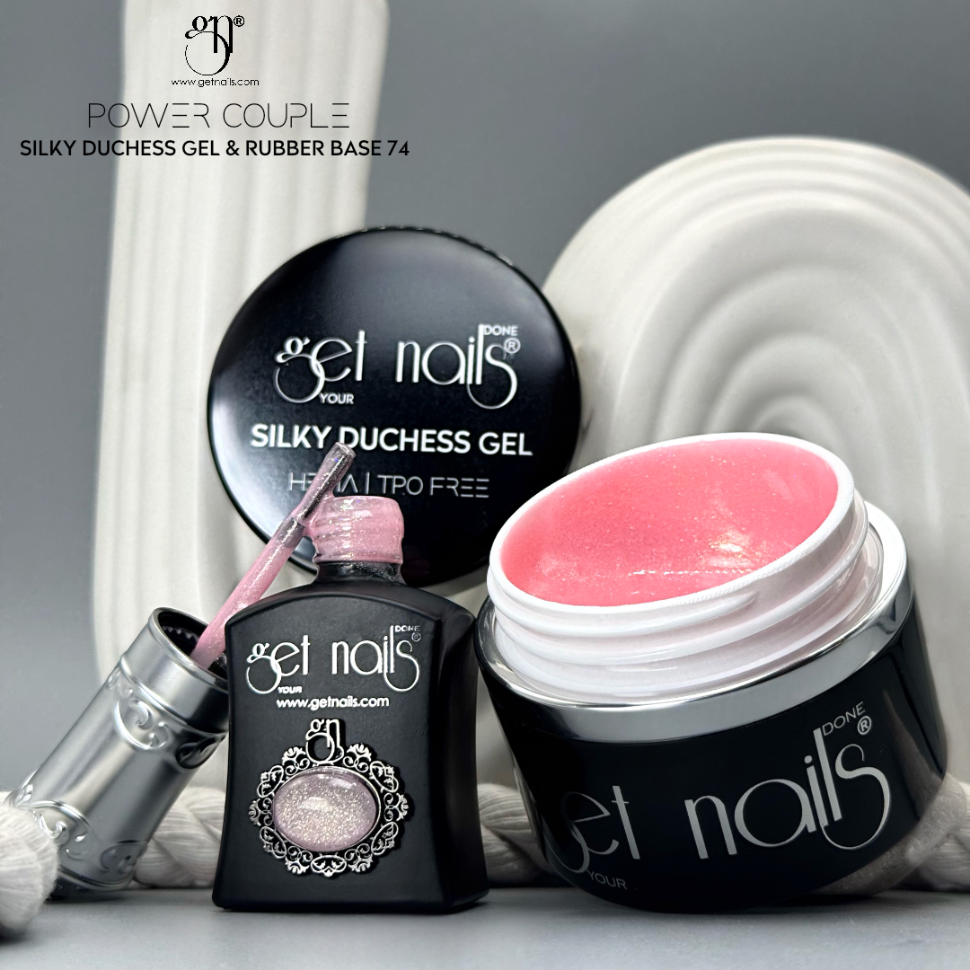 Power Couple Silky Duchess | Gel Constructie + Baza Rubber