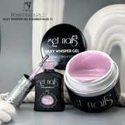 Power Couple Silky Whisper | Builder Gel + Rubber Base