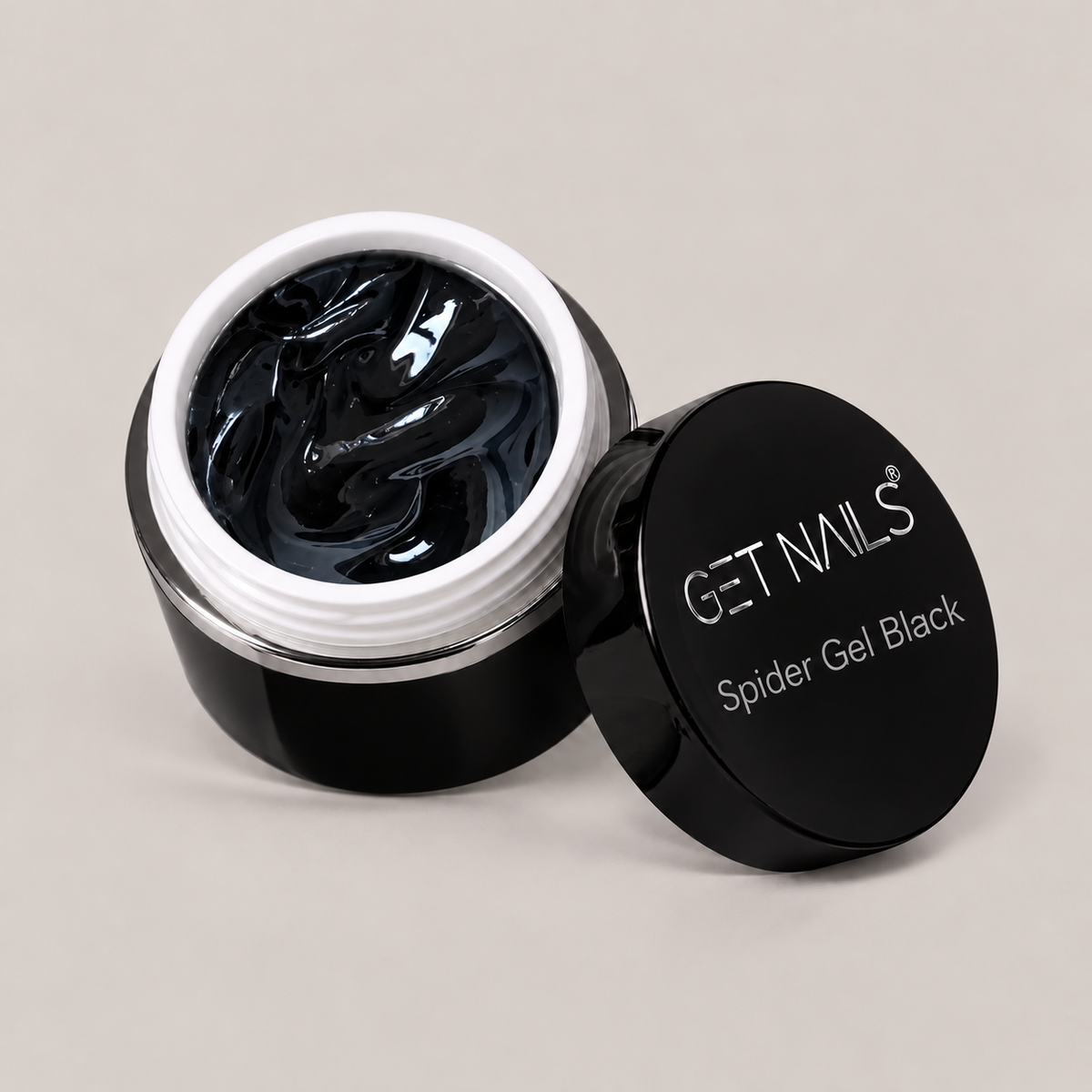 Spider Gel Get Nails - Noir, 5 g