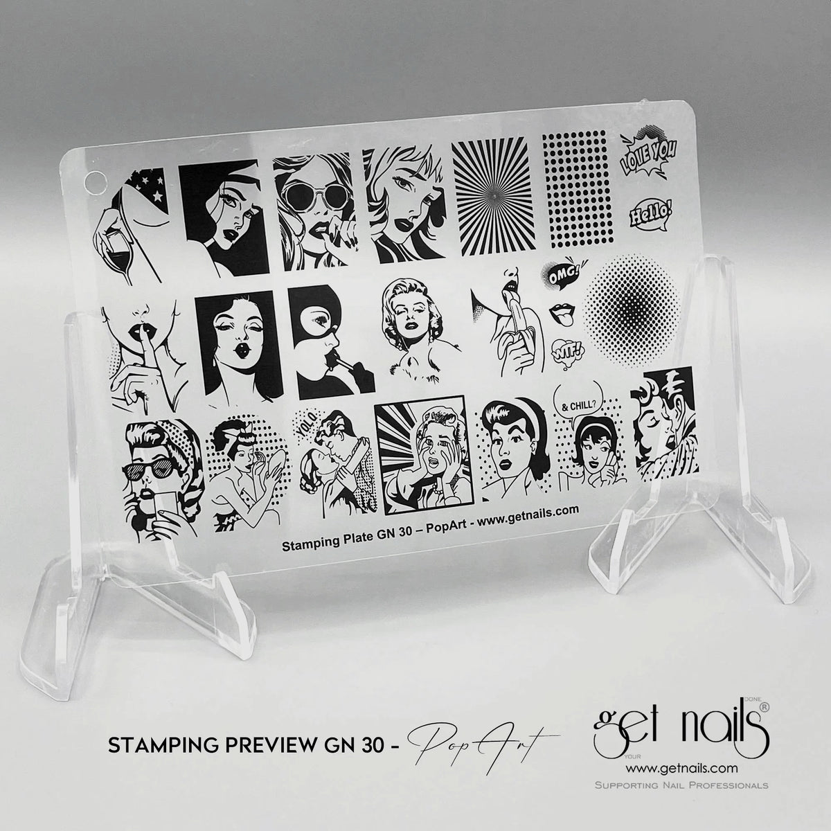 Stamping Preview GN 30 - PopArt