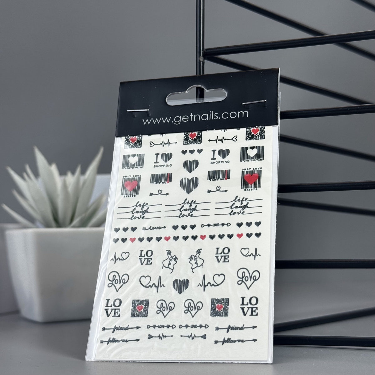 Sticker Art Tattoo 24 GN Love