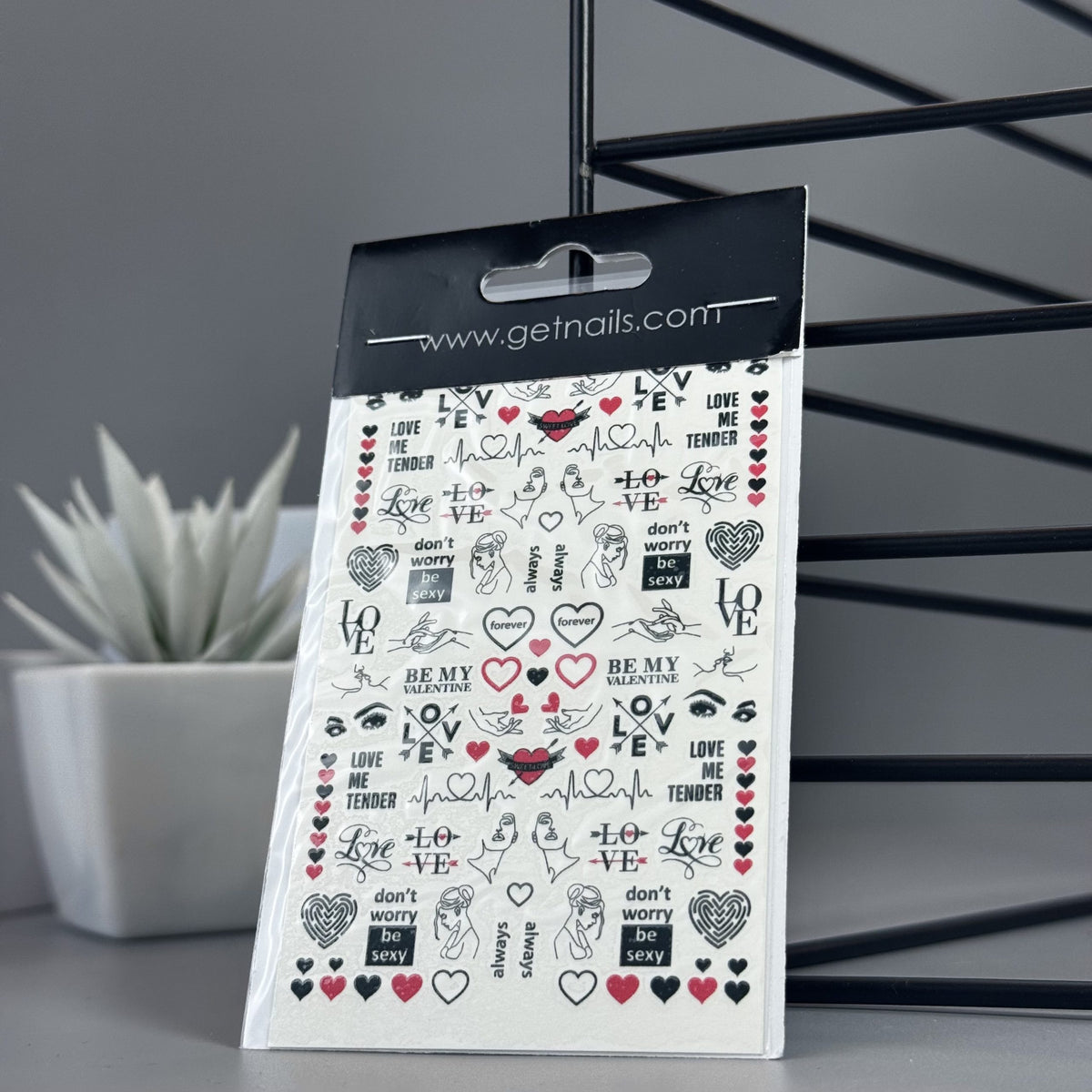 Sticker Art Tattoo 28 GN Love