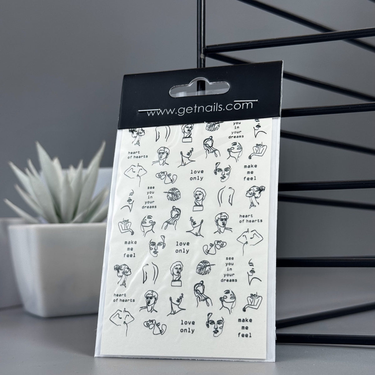 Sticker Art Tattoo 34 GN LineArt