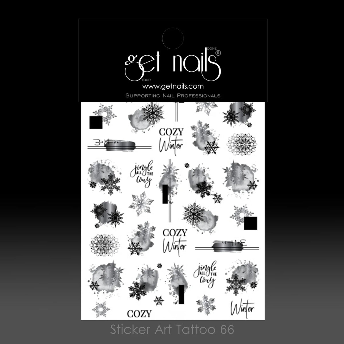 Sticker Art Tattoo 66 Gloomy Winter GN