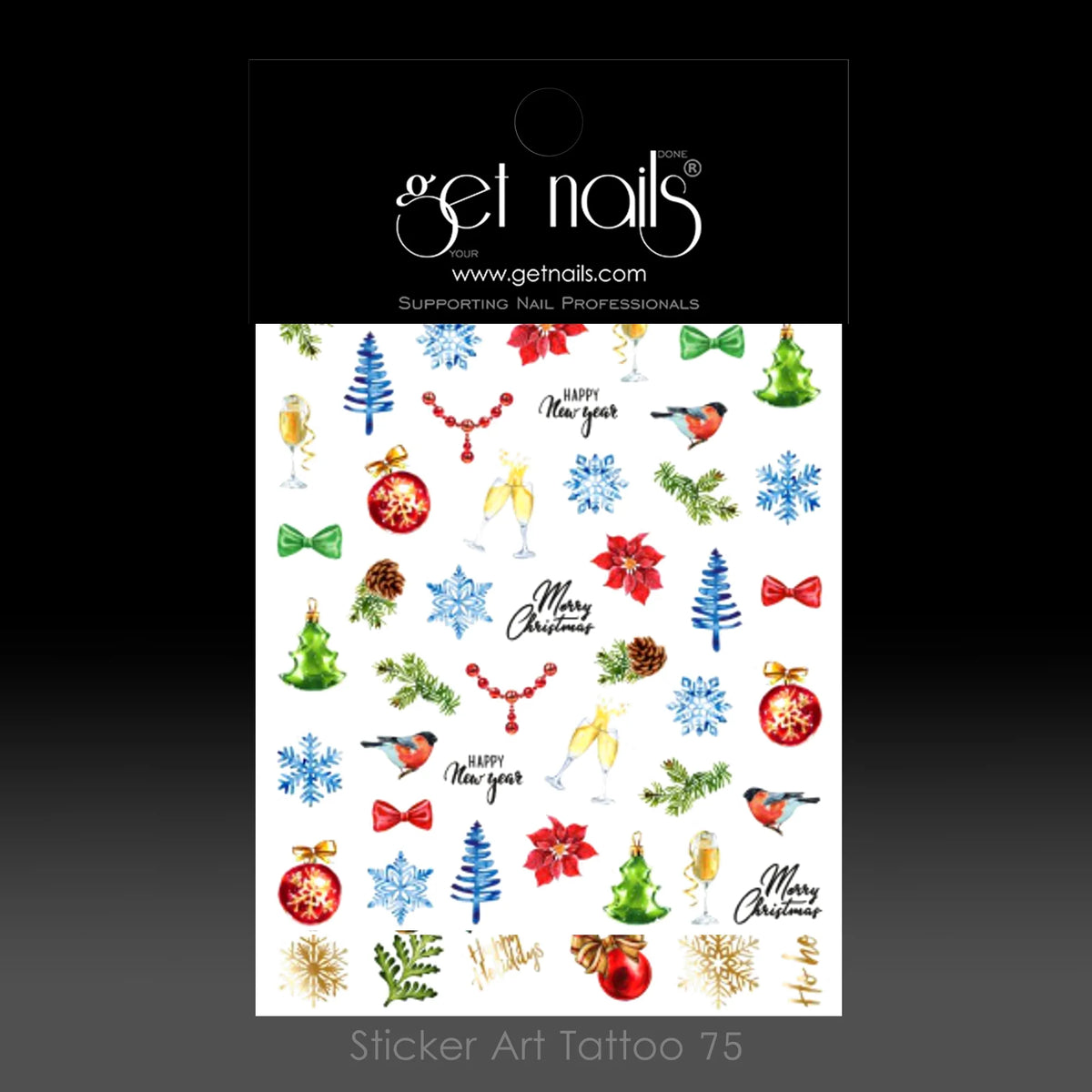 Sticker Art Tattoo 75 Winter Celebration GN