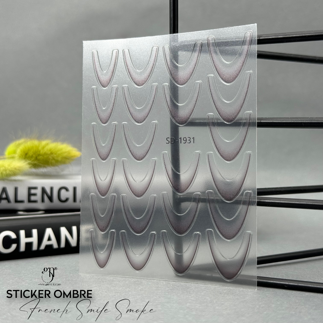 Sticker Ombre French Smile Smoke GN