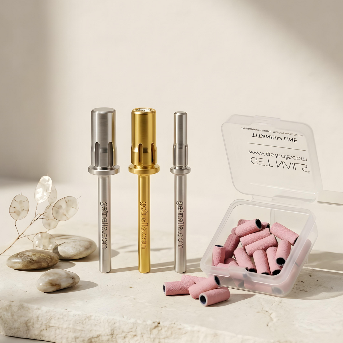 Titanium Exclusive Mandrel Gold | Mandrina Role Smirghel