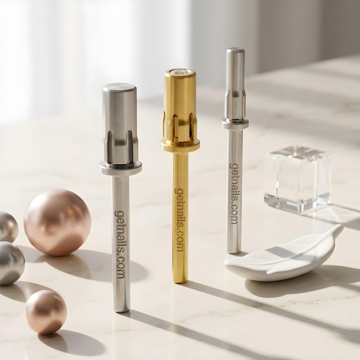 Mandrin Titanium Exclusive | Mandrin pour rouleau abrasif