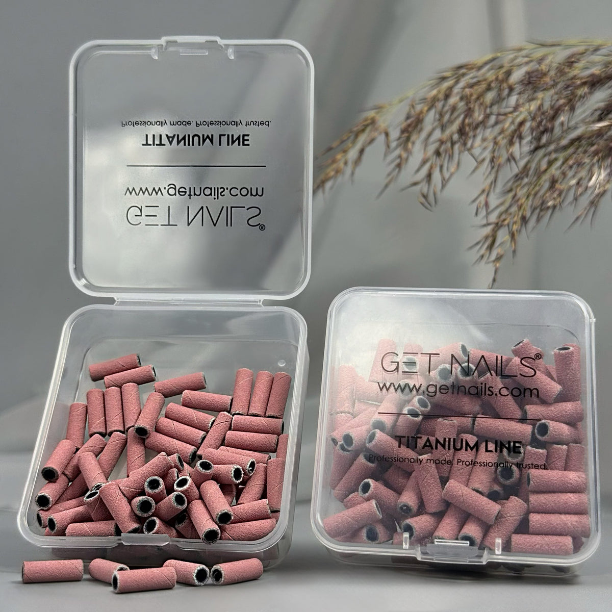 Bande abrasive Titanium Slim longue durée rose n° 240, 100 pcs. | Rouleaux abrasifs