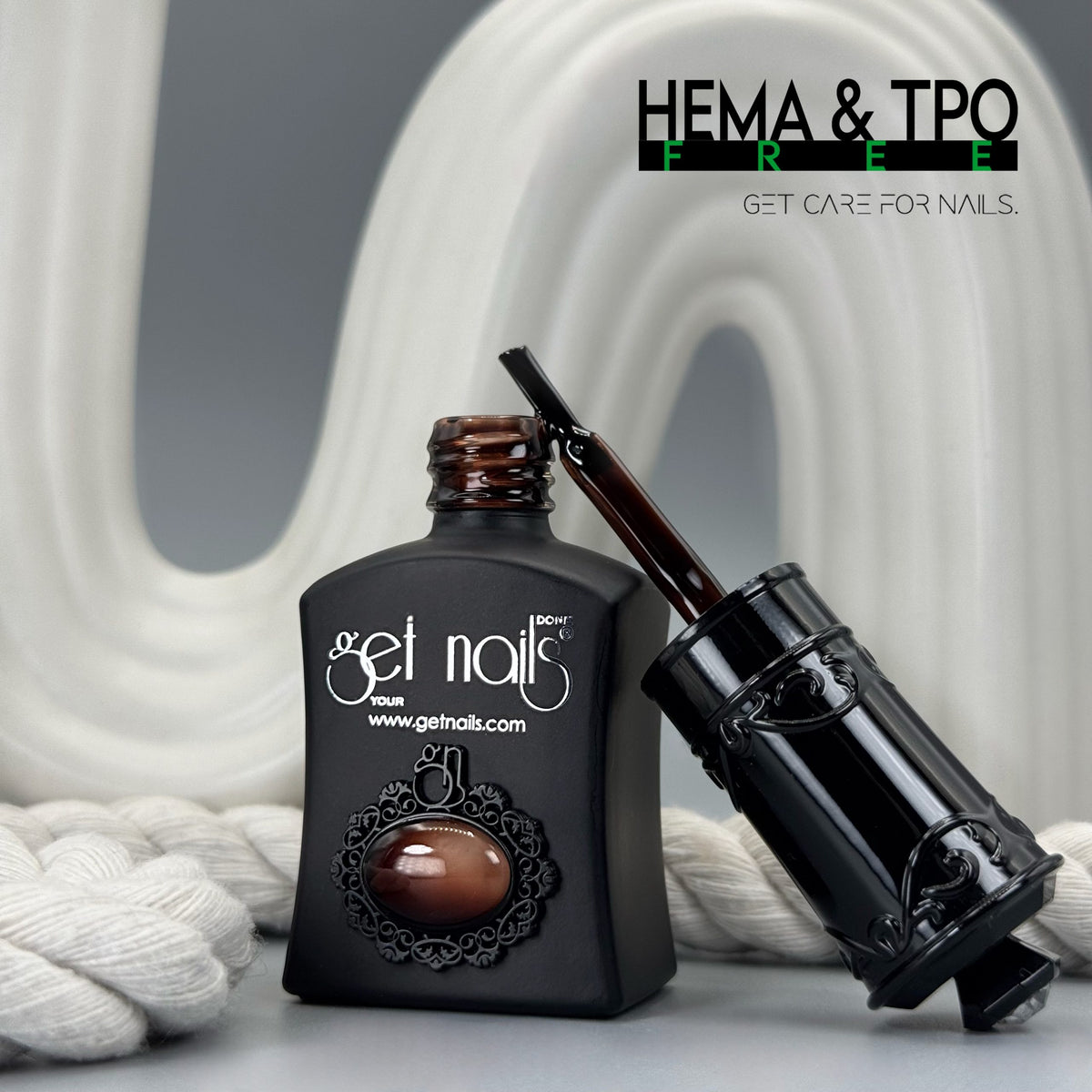 Top Gel Glass Choco