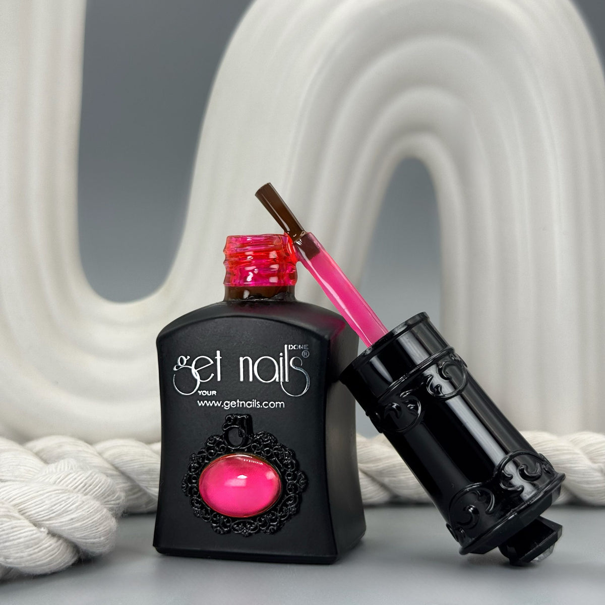 Top Gel Glass Neon Pink