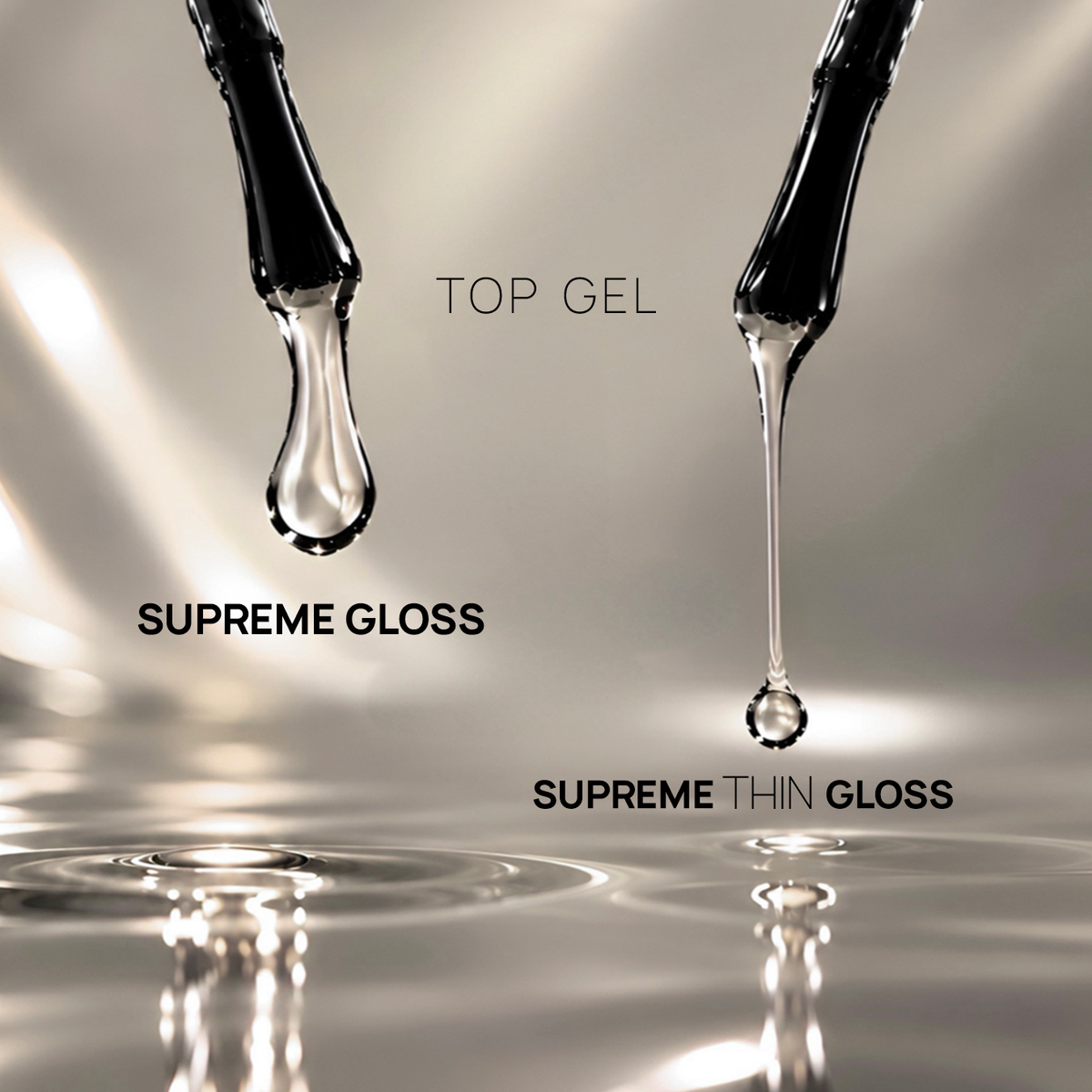 Top Gel Supreme THIN Gloss | No Wipe Top Coat