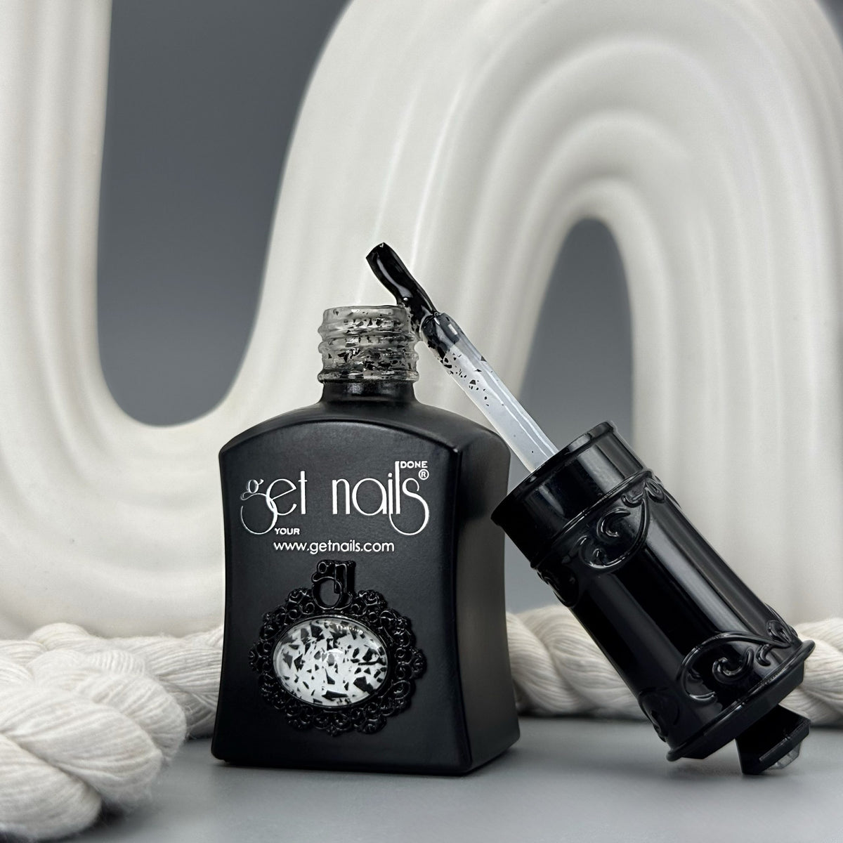 Top Matte Gel Splitter Black