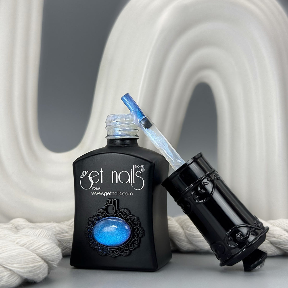 Top Shiny Gel Pearl Blue