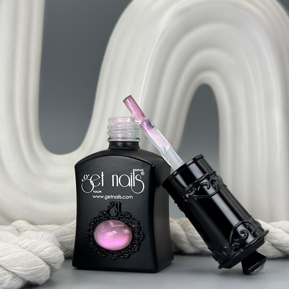 Top Coat Gel Pearl Rose