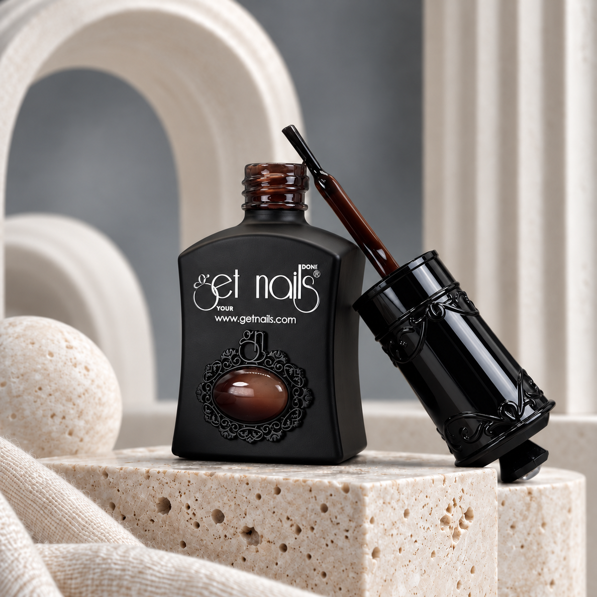 Top Gel Glass Choco