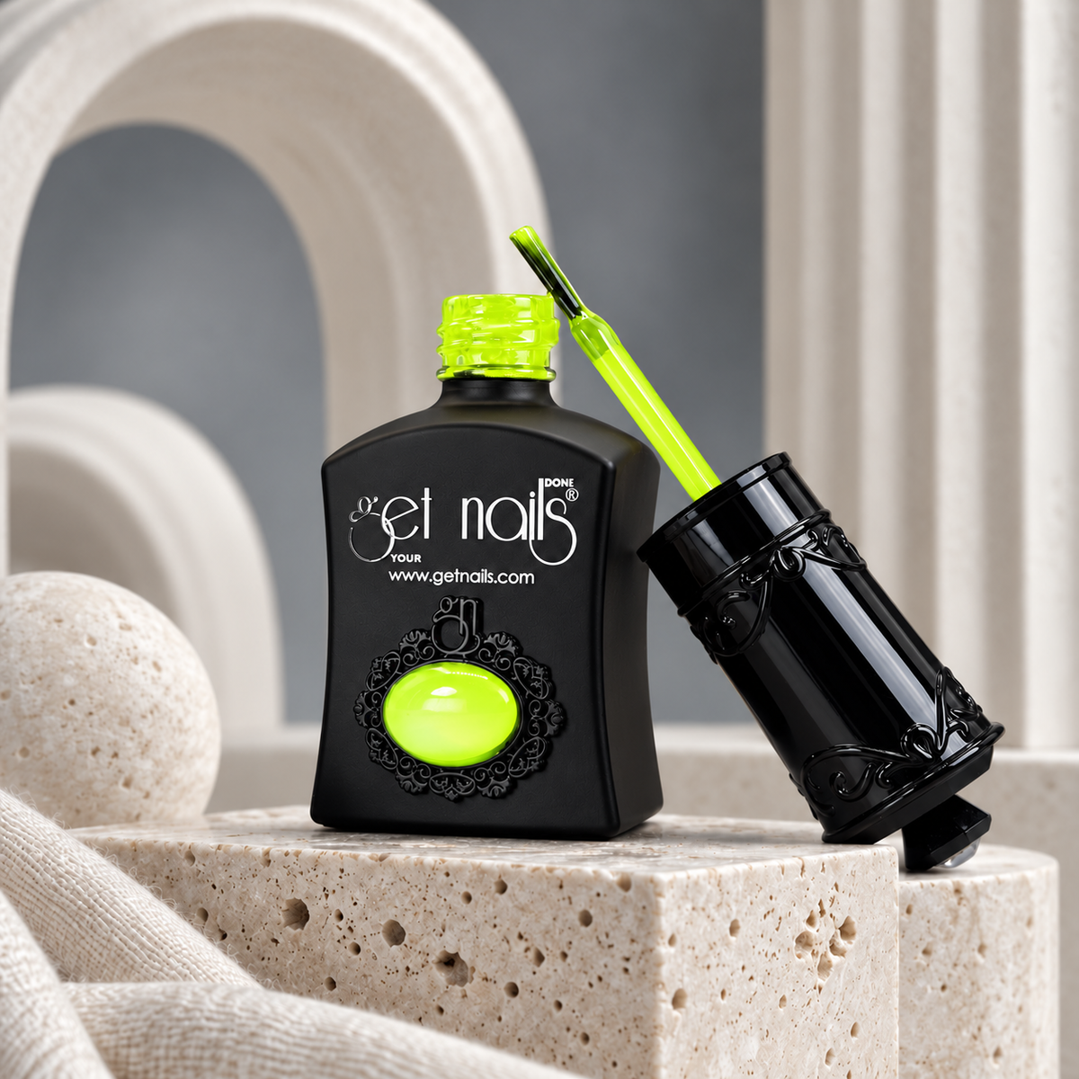 Top Gel Glass Neon Yellow