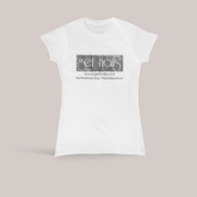 T-Shirt "Get Nails" White, Size S