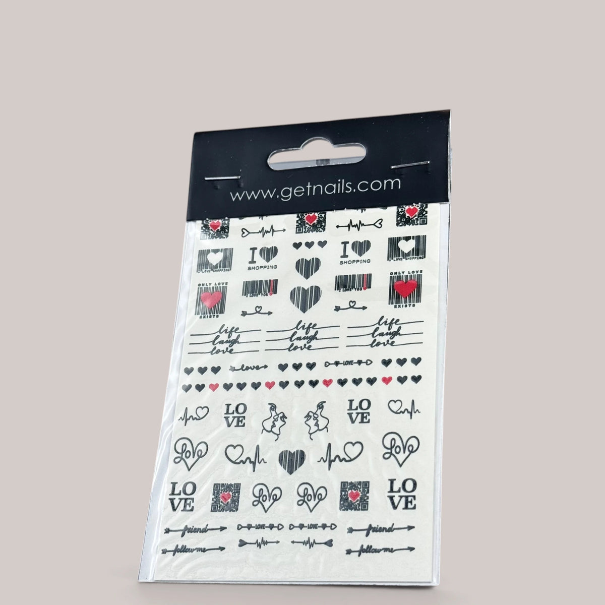Sticker Art Tattoo 24 GN Love