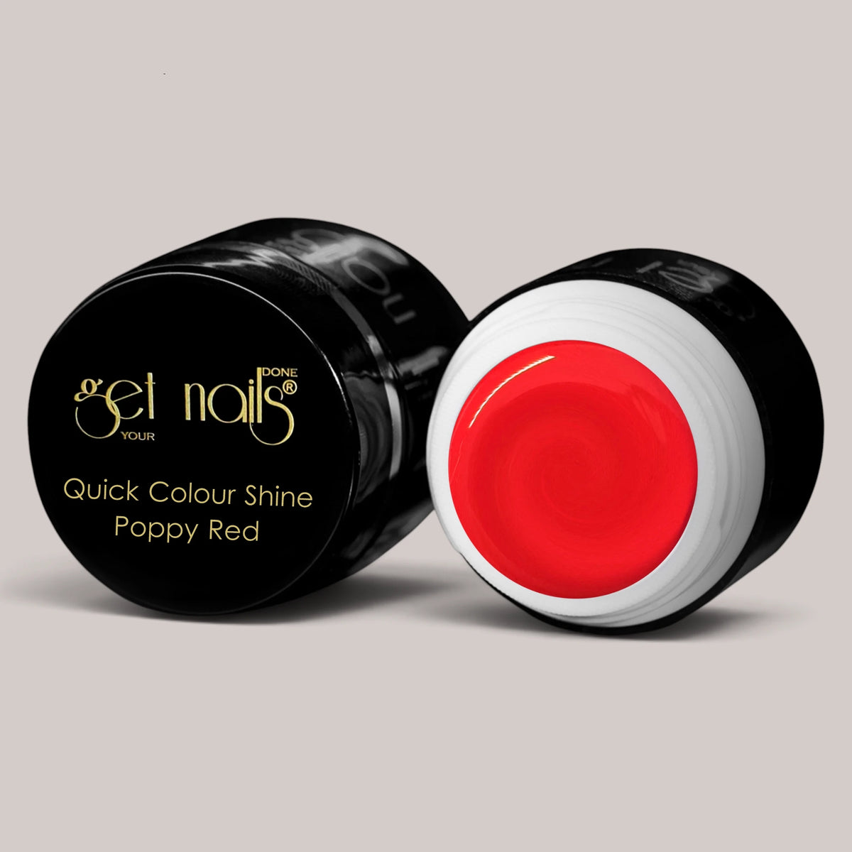 Quick Colour Shine Poppy Red | Gel Colorat UV/LED