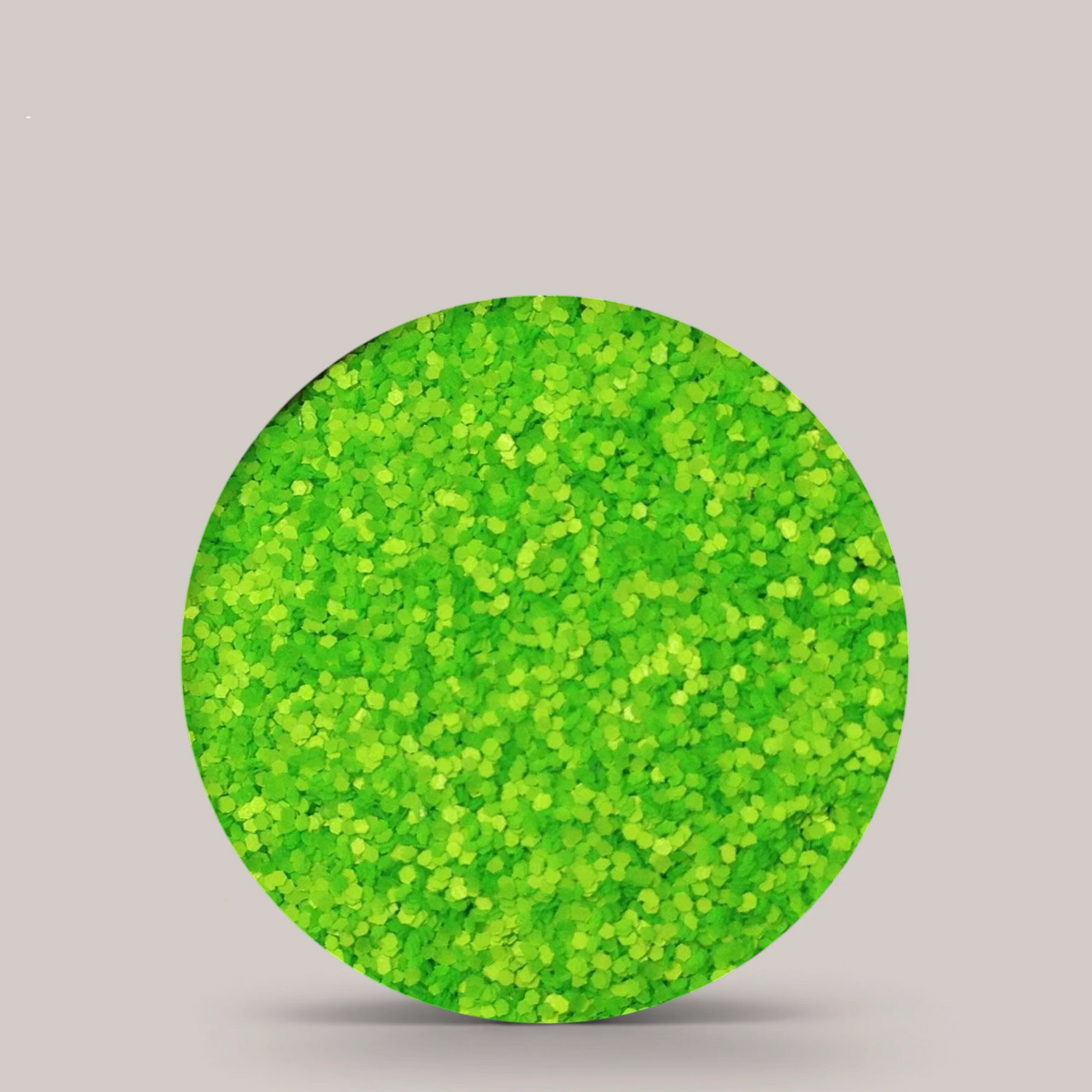 Glitter 1504 Snow Neon Green