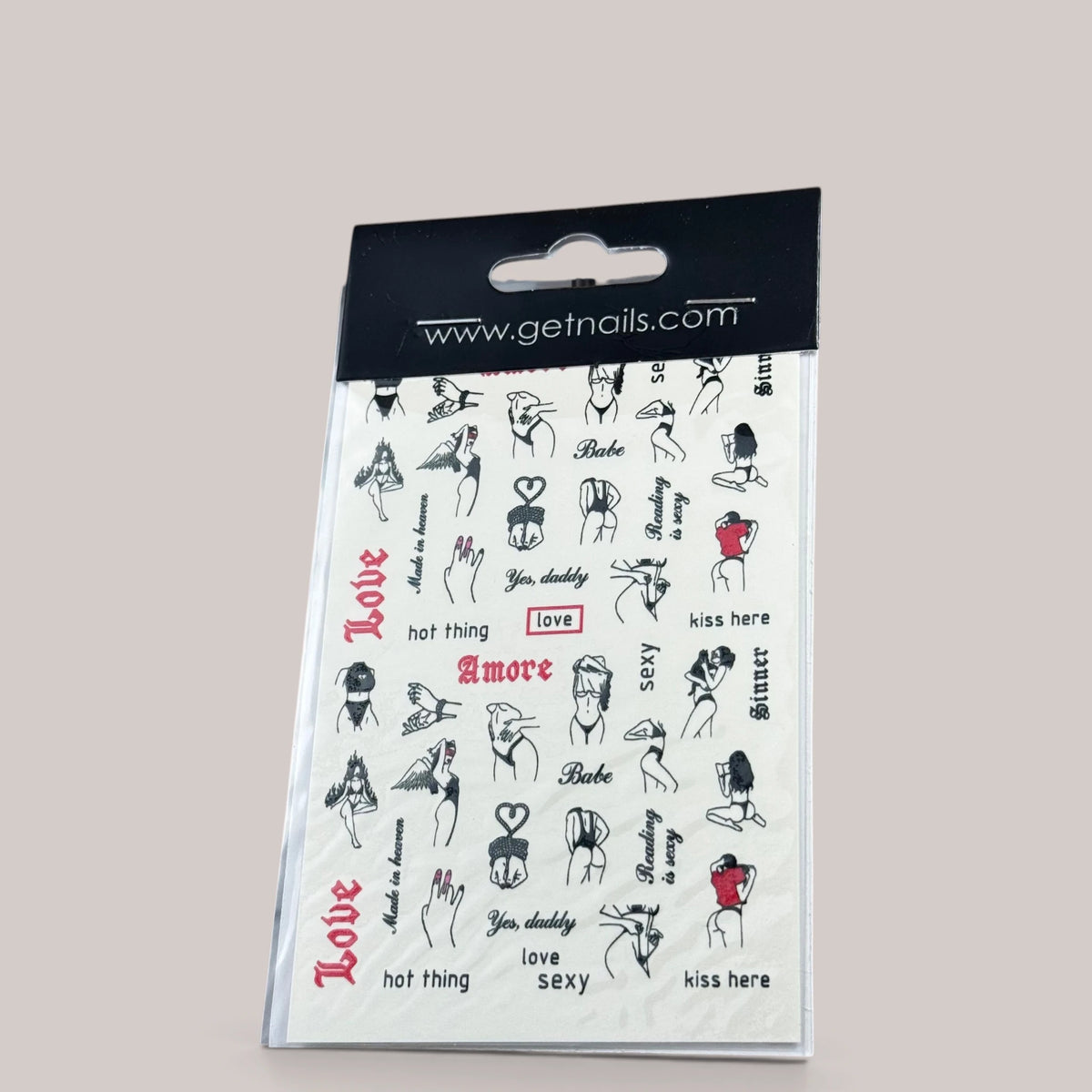 Sticker Art Tattoo 39 GN Sexy Babe