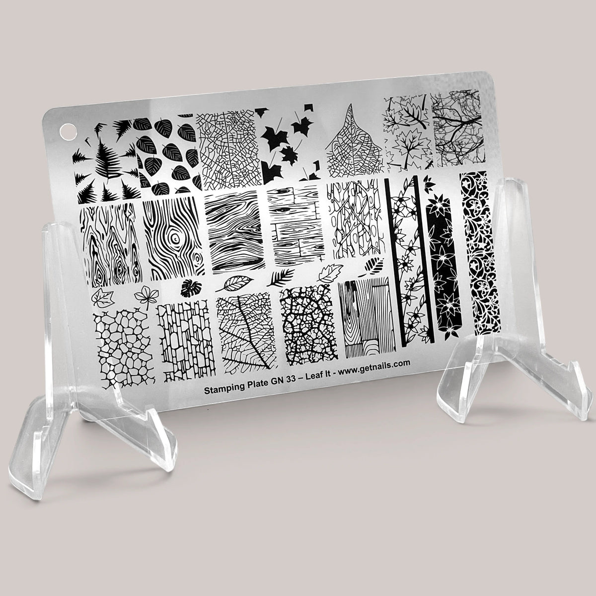 Stamping Preview GN 33 - Leaf It