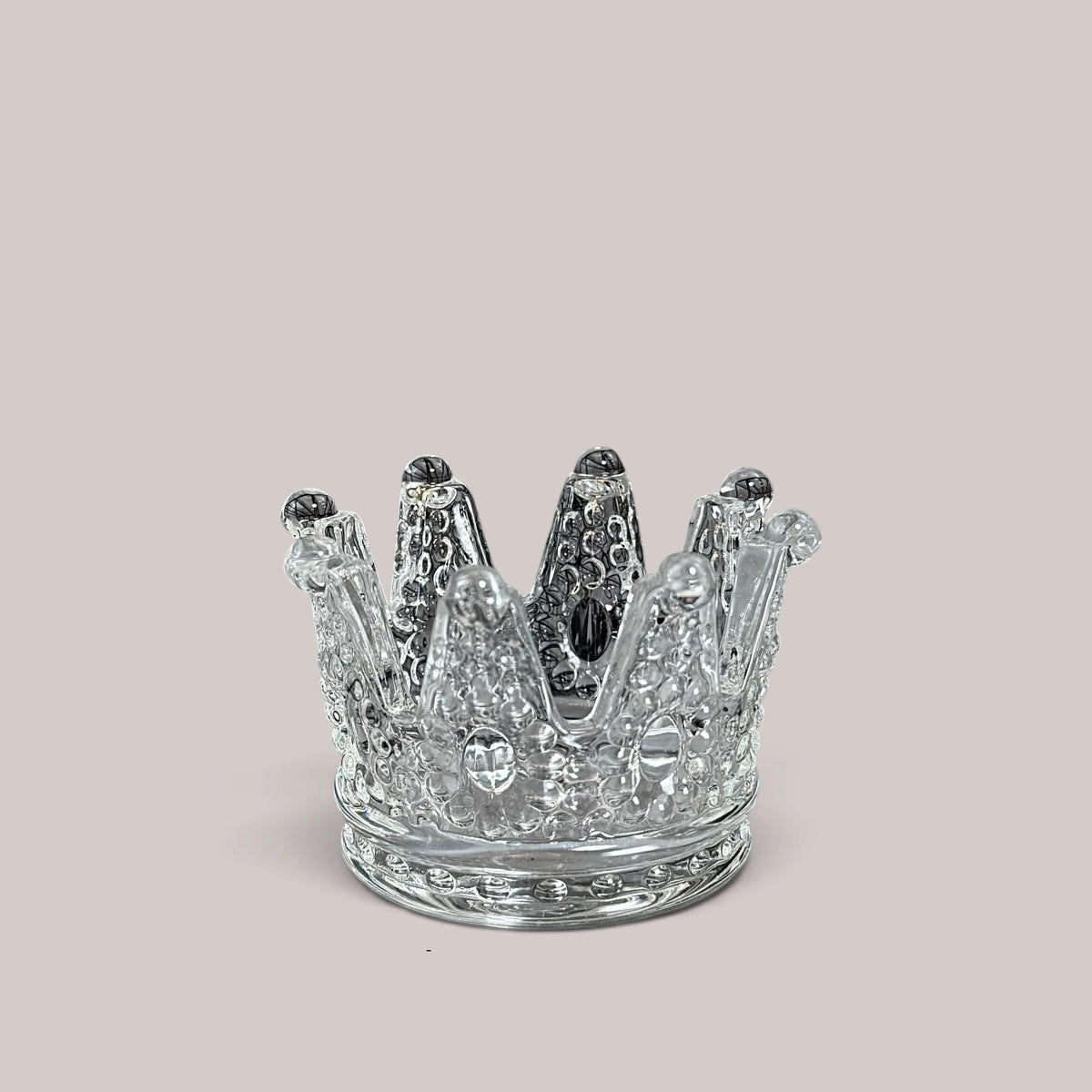 Brush Stand Crown Crystal GN