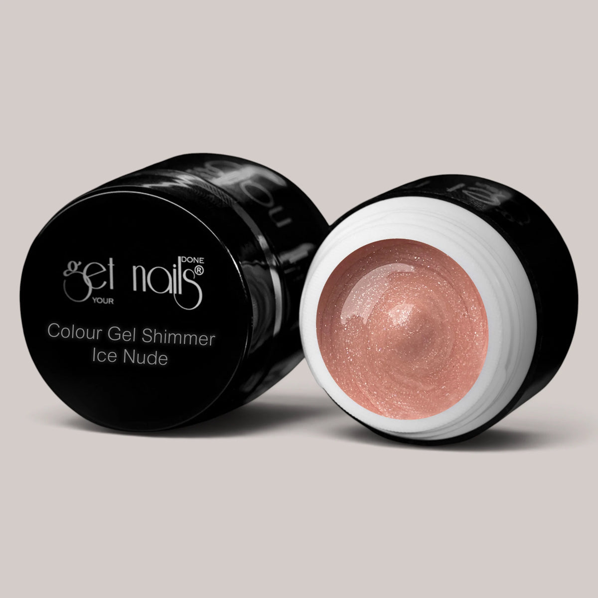 Colour Gel Shimmer Ice Nude | Gel Colorat UV/LED
