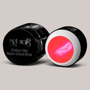 Colour Gel Neon Coral Diva | Gel Colorat Unghii UV/LED