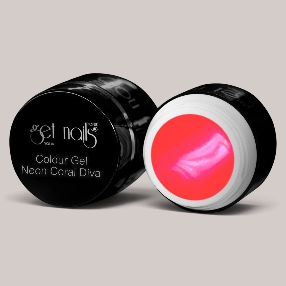 Colour Gel Neon Coral Diva | Gel Colorat Unghii UV/LED