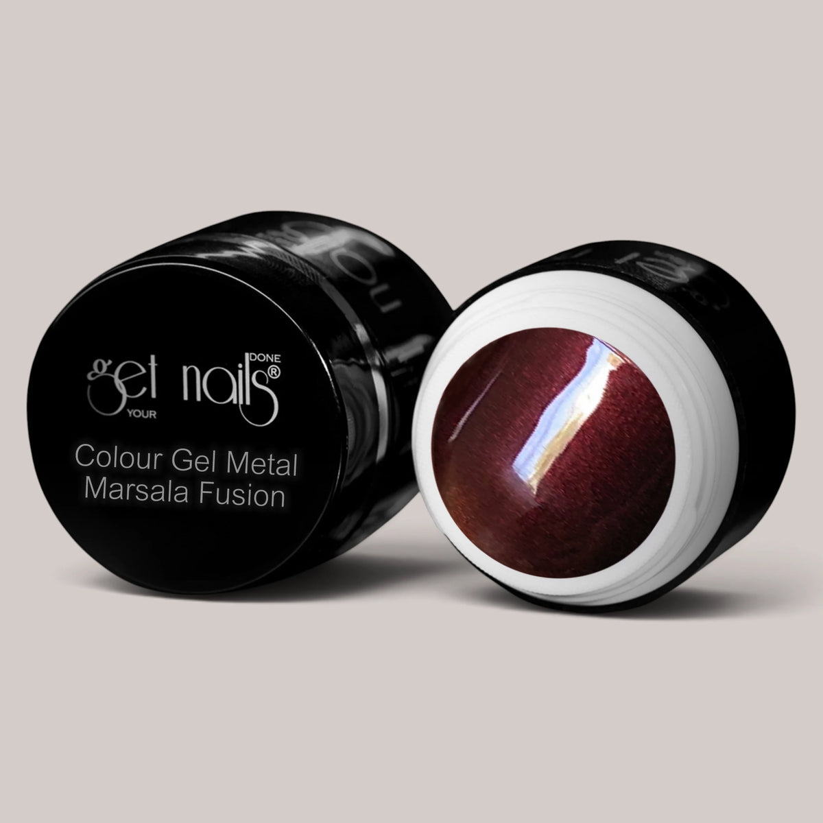 Colour Gel Metal Marsala Fusion | Gel Colorat UV/LED