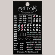 Sticker Art Tattoo 60 GN Squid Game
