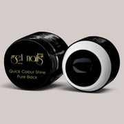 Quick Colour Shine Pure Black | Gel Colorat UV/LED