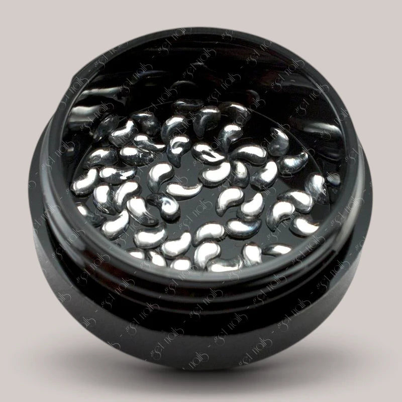 Strasuri Yin & Yang Crystal, 50 buc.
