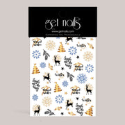 Sticker Art Tattoo 55 GN Sassy Winter
