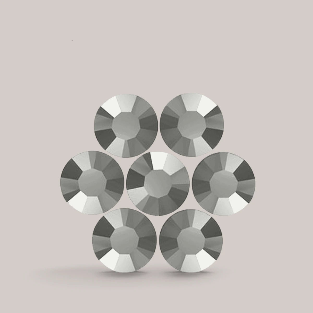 Star Crystals Silver Chrome, SS30 GN