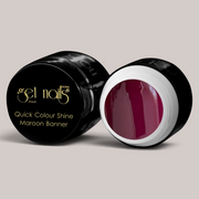 Quick Colour Shine Maroon Banner | Gel Colorat UV/LED