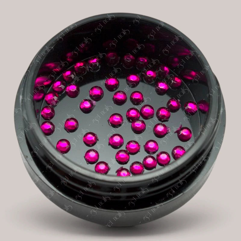 Strasuri Rotund 2mm - Fuchsia, 50 buc.