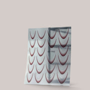 Sticker Ombre French Smile Brown